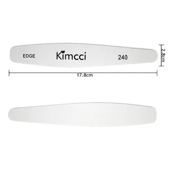 1бр Kimcci добро качество маникюр инструменти комплект нокти изкуство файл шкурка тънък буфер EDGE 240 нокти салон маникюр аксесоари