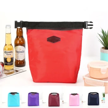 Fashion преносим топлоизолирани обяд чанта охладител Lunchbox чанта за съхранение Lady носят Picinic храна мъкна изолация пакет