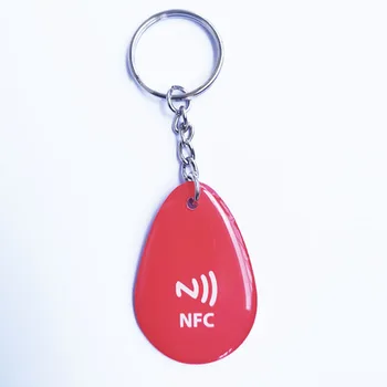 NFC NTAG216 епоксидна ключодържател карта NFC етикет NFC електронни етикети