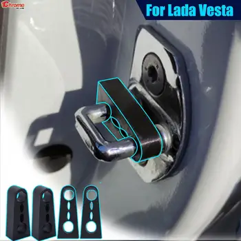  Амортисьор за заключване на вратата на автомобила за Lada Vesta SW Cross 2015-2023 Буфер Звукоизолация Тиха глуха скърцаща скърцаща шумова пломба