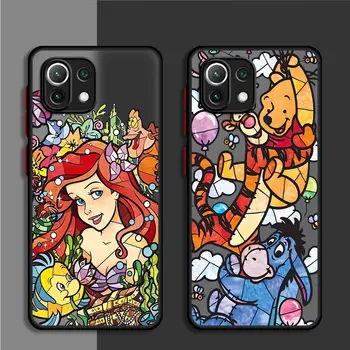 Цветен калъф за телефон Disney Princess за Xiaomi Mi 11T Note 10 Lite 12 13 Pro 9T 13 Ultra 10T 11 Lite 12T Pro 12X Cover Armor Soft