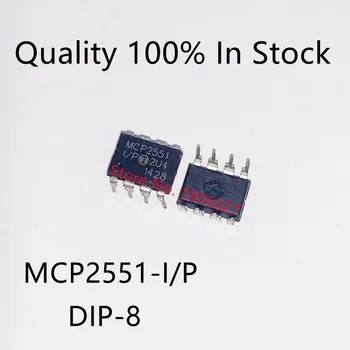 10PCS/Lot Spot гореща продажба A2530 HCPL-2530 DIP-8 / MCP2551-I/P / TLP627-2 / AT24C512-10PU-2.7 НОВ оригинал