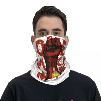 One Punch Man Bandana Neck Gaiter Merchandise Mask Scarf Multi-use Balaclava Колоездене за мъже Жени Възрастен Ветроупорен