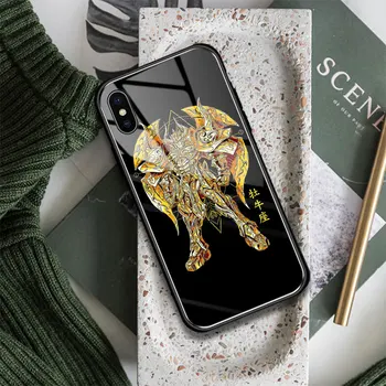 Taurus Aldebaran Saint Seiya Glass Soft силиконов калъф за телефон Cover Shell за iPhone SE 6s 7 8 Plus X XR XS 11 12 13 Mini Pro Max