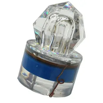 3D фалшиви примамки LED дълбоководни подводни диамантени мигащи риболовни светлини калмари строб примамка примамка