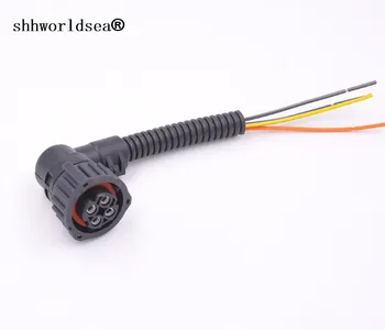 Shhworldse 1бр 4 пинов 1-967325-3 Автоматичен сензор щепсел водоустойчив електрически проводник конектор щепсел за проучване на автомобилно масло, железопътен и др
