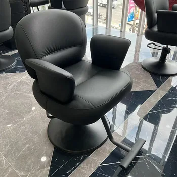 Aoliviya Sh Интернет знаменитост салон стол прост повдигане седалка коса рязане стол за фризьорски салон висок клас горещо боядисване стол бар