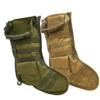 Тактически Molle коледни чорапи чанти, военни аксесоари, чанта за съхранение, ловна торбичка, външни ботуши, подарък пакет