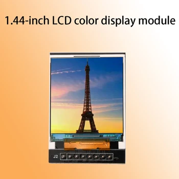 1.44 инчов TFT LCD дисплей екранен модул 3.3V RGB 65K 128x128 4-проводен SPI ST7735S за Arduino
