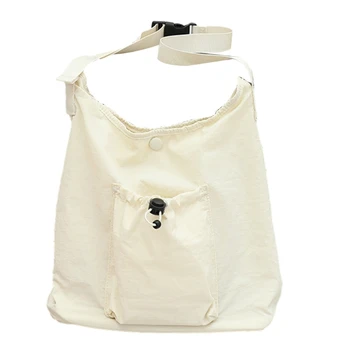 Шнур рамо чанта за жени момиче найлон скитник чанта дама чанта мода прости случайни crossbody чанти корейски стил чанти