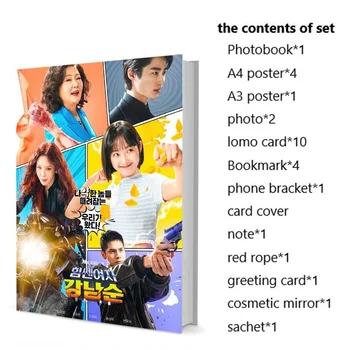 Strong Girl Nam-soon Yoo-mi Lee Jeong-eun Kim Hae-suk Kim Photobook Set Poster Lomo Card Bookmark Badge Photo Album Clendar
