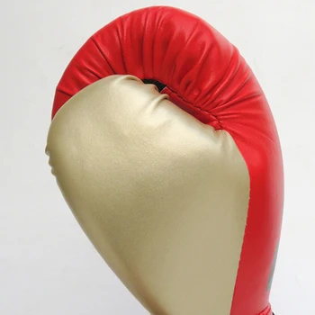 Детски/Възрастни Боксови ръкавици Карате Пънч Таекуондо 1 чифт Бойна ръка PU кожа Защита Санда Високо качество
