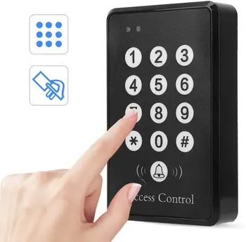 125Khz RFID система за контрол на достъпа устройство машина сигурност близост входна врата заключване 1000 потребителски контрол на достъпа клавиатура