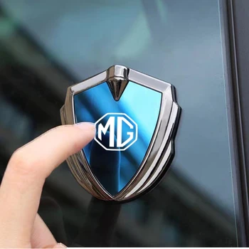 Знак за странична модификация на автомобила Триъгълен прозорец Творчески метален стикер за MG ZS 5 6 350 Tf ZR MGF GS MG7