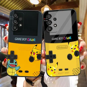 Game-Boy Color-P-Pokemon телефон случай за Samsung Galaxy A90 A80 A73 A71 A53 A52 A51 A42 A33 A32 A22 A21S A14 A13 A12 Случай Funda
