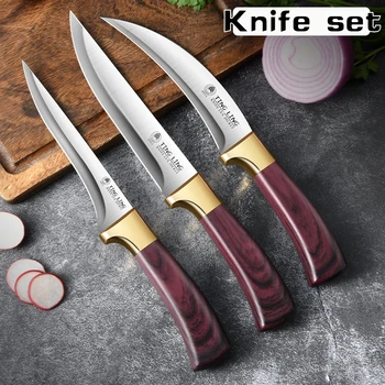 Нож за отстраняване на кости, остър нож за убиване на прасета за клане, остър нож за кръвопускане, специален нож за търговски одиране,