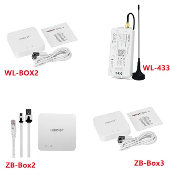 ZB-Box2 Zigbee 3.0 Кабелен шлюз/WL-433 LoRa 433MHz Gateway/WL-Box2 2.4GHz Gateway DMX512 Управление на приложенията/Гласов контрол от трета страна