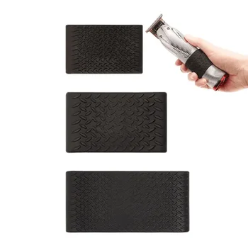 3Pcs / комплект Без хлъзгане бръснар клипер Grip ленти ръкав професионален машинка за подстригване притежателя покритие фризьорски инструменти бръснар аксесоари