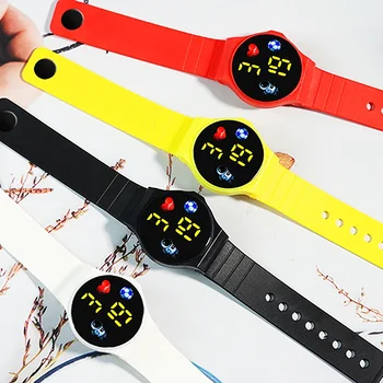 Sport водоустойчиви детски часовници Led цифров часовник момиче момче студент часовник 2023 гореща марка 3D астронавт деца електронен часовник