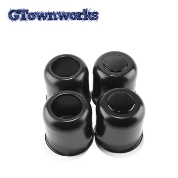  GTownworks 2бр / 4бр 114mm (4.49in) (+ -1mm) / 108mm (4.25in) (+ -1mm) Push Through Open End Wheel Center Hub Caps Интериорни части