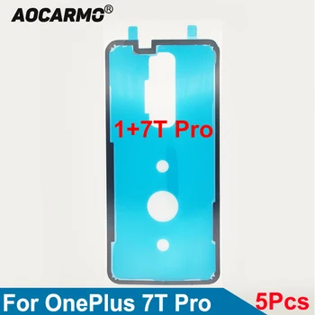 Aocarmo 5Pcs/Lot заден капак лепило водоустойчив стикер лепило за OnePlus 7T Pro 1 + 7T Pro
