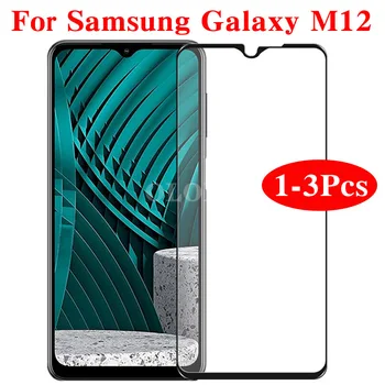 1-3 бр. Закалено стъкло за Samsung Galaxy M12 M 12 12m екран протектор защитно стъкло за SamsungM12 Galaxym12 ScreenProtector