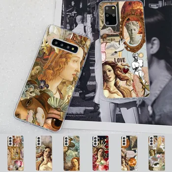 Художествена живопис Раждането на Венера Калъф за телефон за Samsung S21 A10 за Redmi Note 7 9 за Huawei P30Pro Honor 8X 10i капак