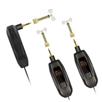 GD10 UHF безжичен предавател приемник електрическа китара електрически blowpipe кутия пиано инструмент аудио предаване приемо-предавател