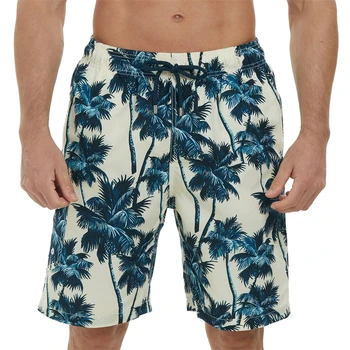 Casual мода мъжки шорти Хавай ваканция бански за мъже борда шорти 3D цветен печат къси панталони Ropa De Hombre плажни шорти