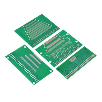 46Pin 50Pin 60Pin 2.0 0.4mm 0.5-1.0mm Pin Pitch TFT LCD SMD към DIP адаптер съвет 2.54 Pin пространство Pinboard тест модул FPC PCB