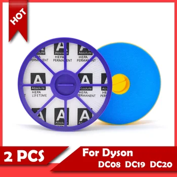 kit За Dyson DC08 DC19 DC20 Прахосмукачка previa филтър екран и HEPA филтър висока степен мач