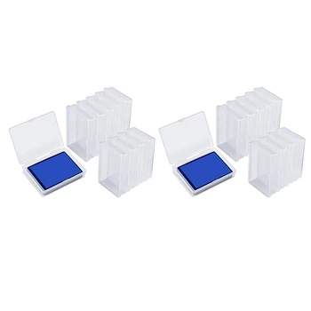 20Pcs кутия за карти за игра Кутия за карти за размяна Организатор за съхранение на карти Clear Card Case Пластмасова кутия за съхранение на карти за игри