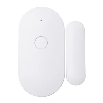 Aubess Tuya WiFi Smart Door Sensor Smart Home Door Open/Closed Detectors Window Sensor SmartLife работи с Google Home Alexa