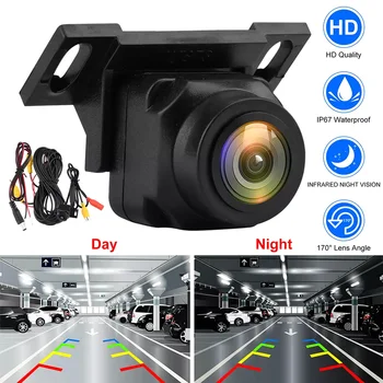  Камера за архивиране на автомобили Камера за задно виждане 1080P Ясна стабилна 170 ° широкоъгълна регулируема камера за заден ход на автомобила Нова дропшипинг