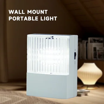 2pcs / партида Мини LED аварийно осветление на открито преносимо къмпинг светлина домакинско зареждане стена монтирани малък нощен контакт светлина
