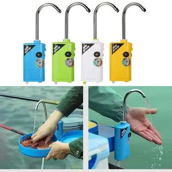  водна помпа висококачествена USB риболовна въздушна помпа преносима LED светлина вода кислородна помпа за открито