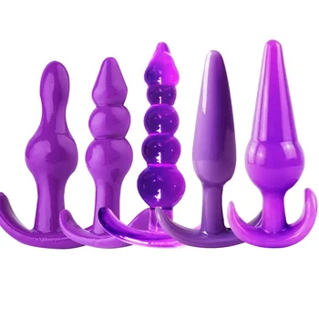 Plug анален щепсел Унисекс възрастни анален секс играчки за жени мъже анален треньор за двойки мастурбиране