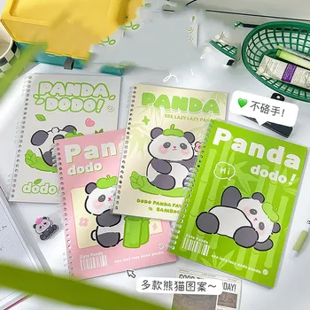 4 бр./лот Kawaii Panda тетрадка сладък бележник дневник плановик канцеларски материали училище доставки на едро