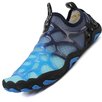 2023 Дамски боси обувки Газене Лято Бързо съхнещи плажни водни обувки Двойка Аква маратонки Фитнес на открито Колоездене Мъжки обувки