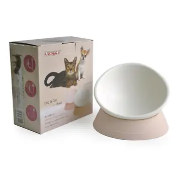 Pet Supplies New Japanese Cat Bowl Cute Wind Quality Resin Small Dog Ultra-small Dog Cat Tilting Cat Bowl At Any Angle Pets and