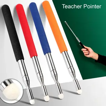 1m показалец писалка телескопични филц писец докосване екран ръка ремък от неръждаема стомана учител бяла дъска представяне показалец стик